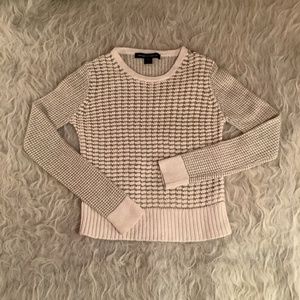 French Connection Metallic Wool Sweater